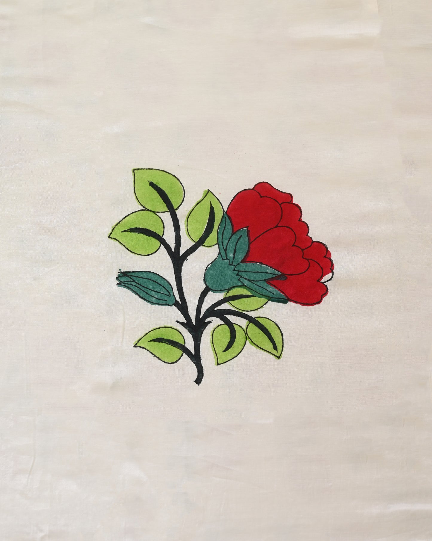 Leher Hand Block Printed Cotton Dohar AC Blanket