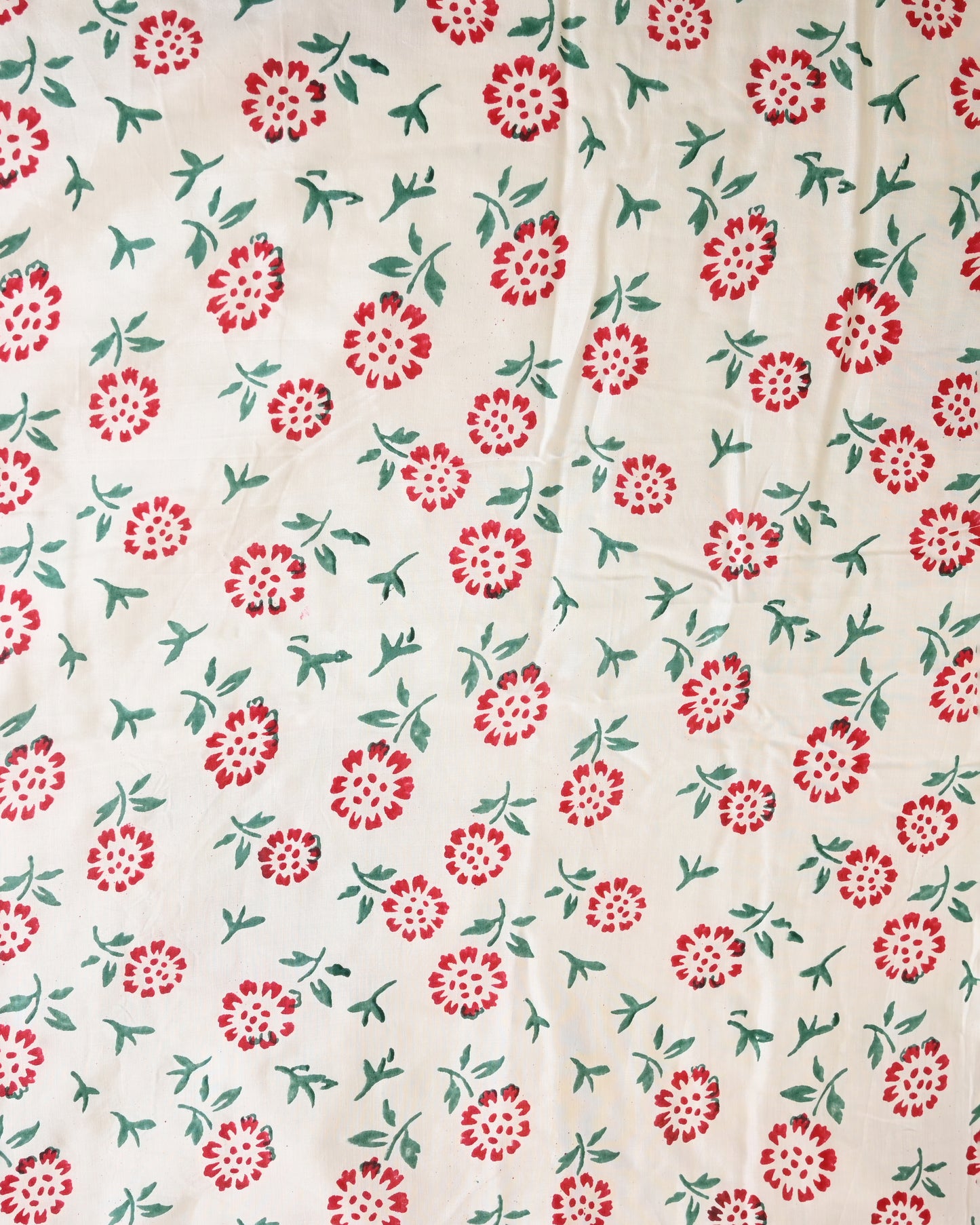 Leher Hand Block Printed Cotton Dohar AC Blanket
