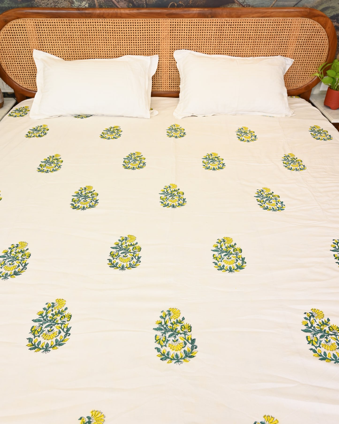 Rangrez Hand Block Printed Cotton Dohar AC Blanket