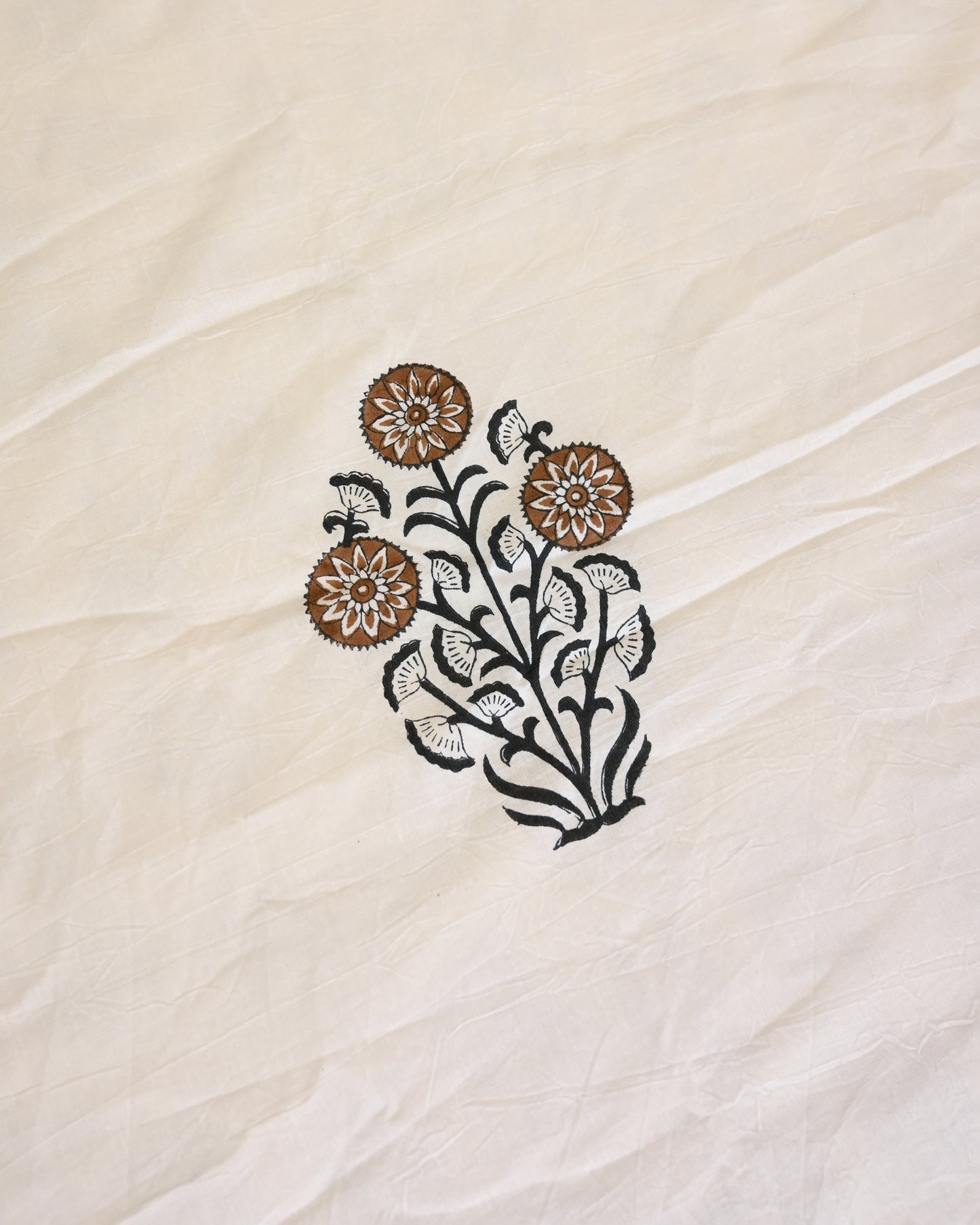Saaz Hand Block Printed Cotton Dohar AC Blanket