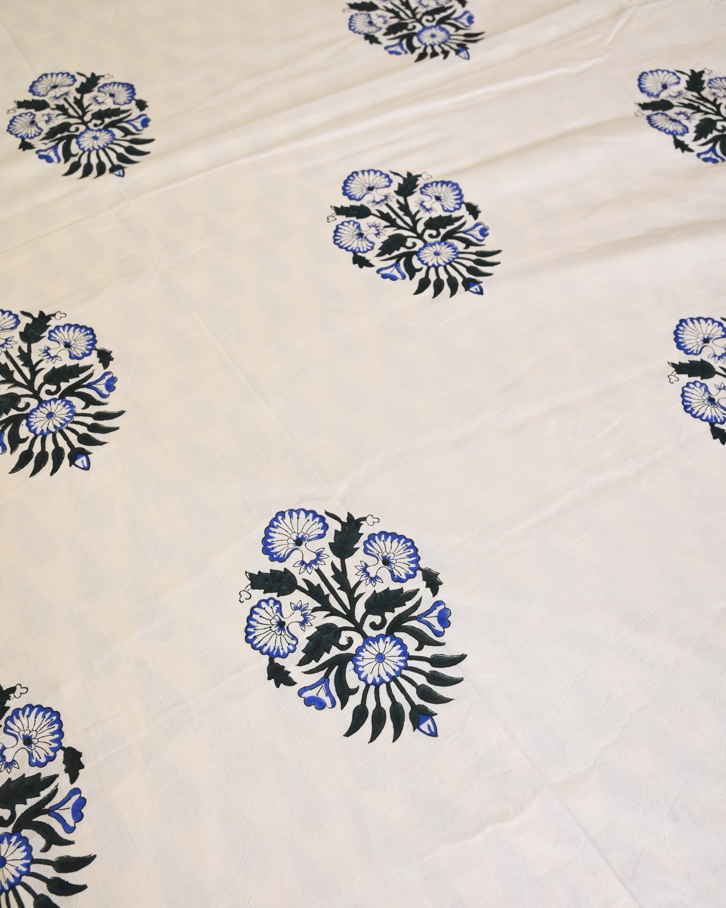 Patola Hand Block Printed Cotton Dohar AC Blanket