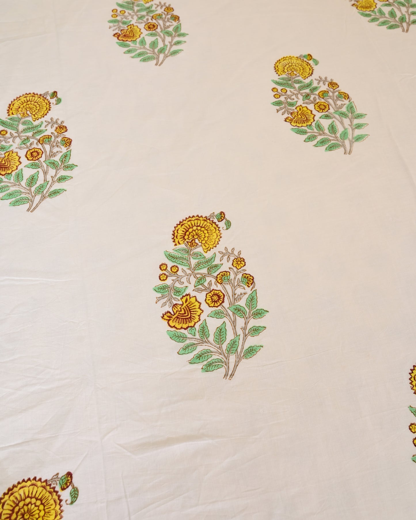 Sanjhi Hand Block Printed Cotton Dohar AC Blanket