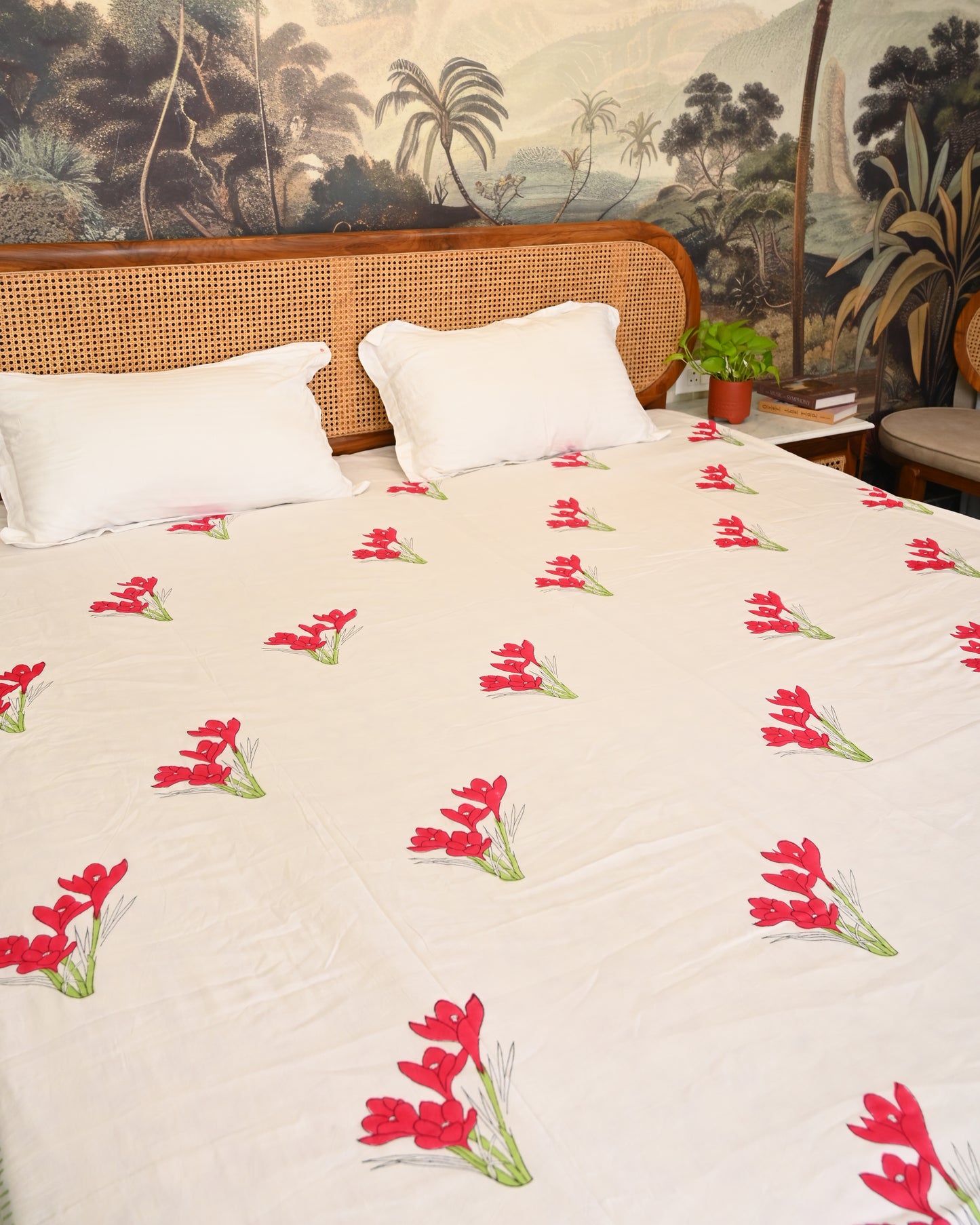 Kavya Hand Block Printed Cotton Dohar AC Blanket