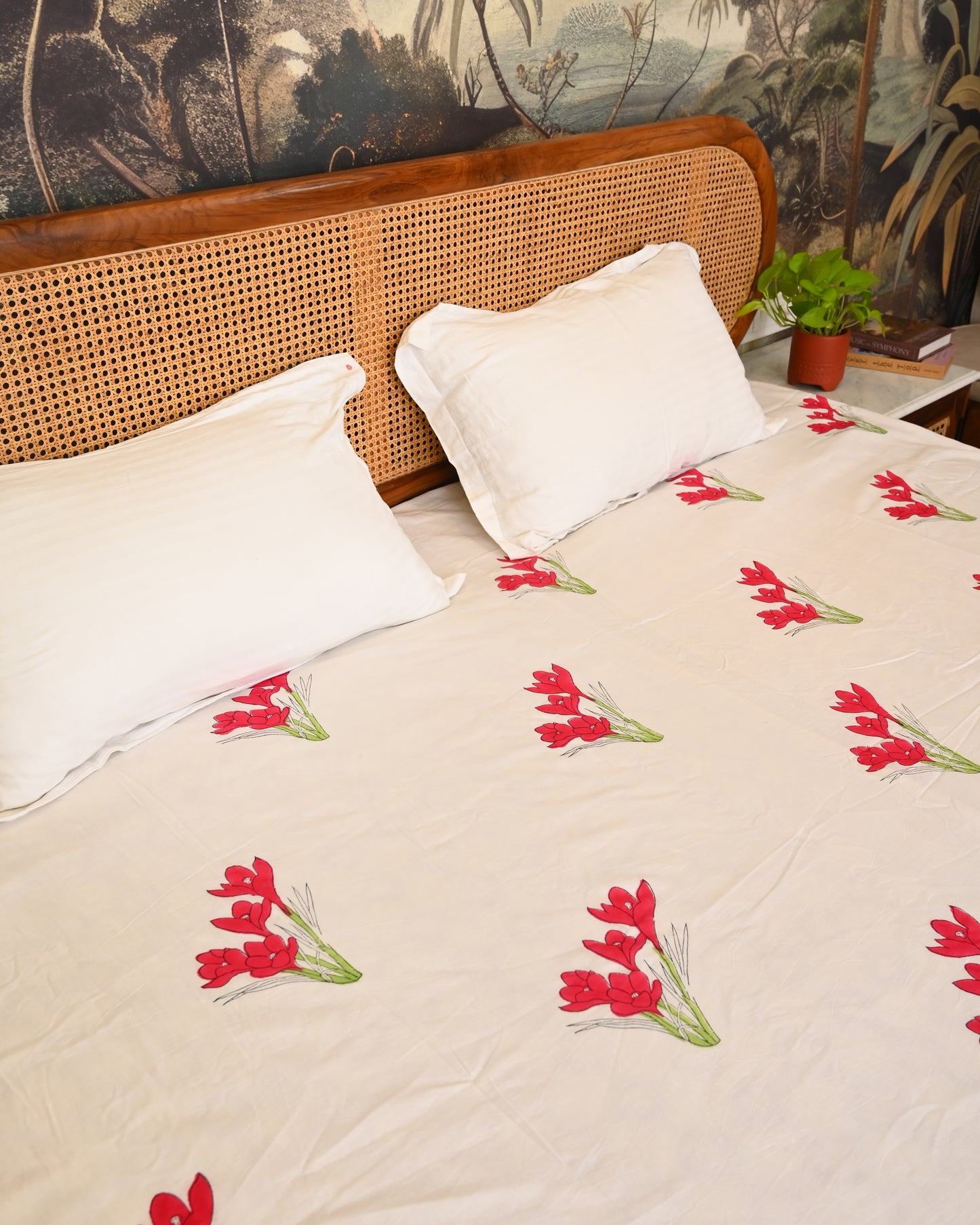 Kavya Hand Block Printed Cotton Dohar AC Blanket