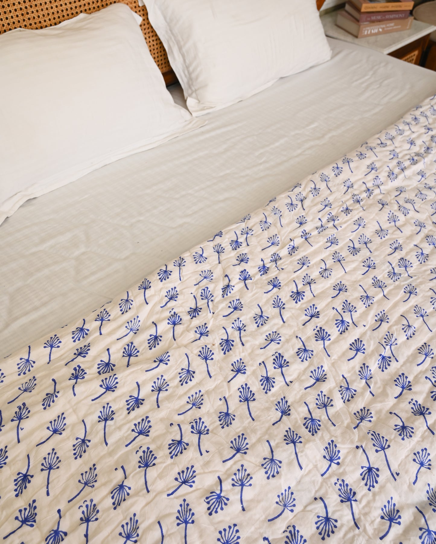 Anokhi Hand Block Printed Mulmul Cotton Quilt