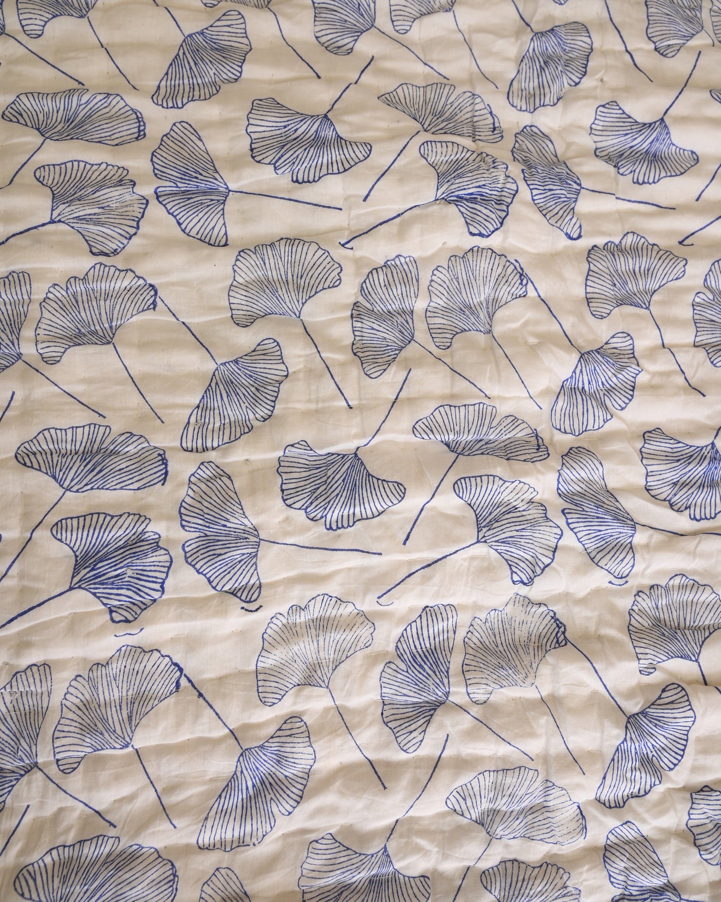 Meher Hand Block Printed Mulmul Cotton Quilt