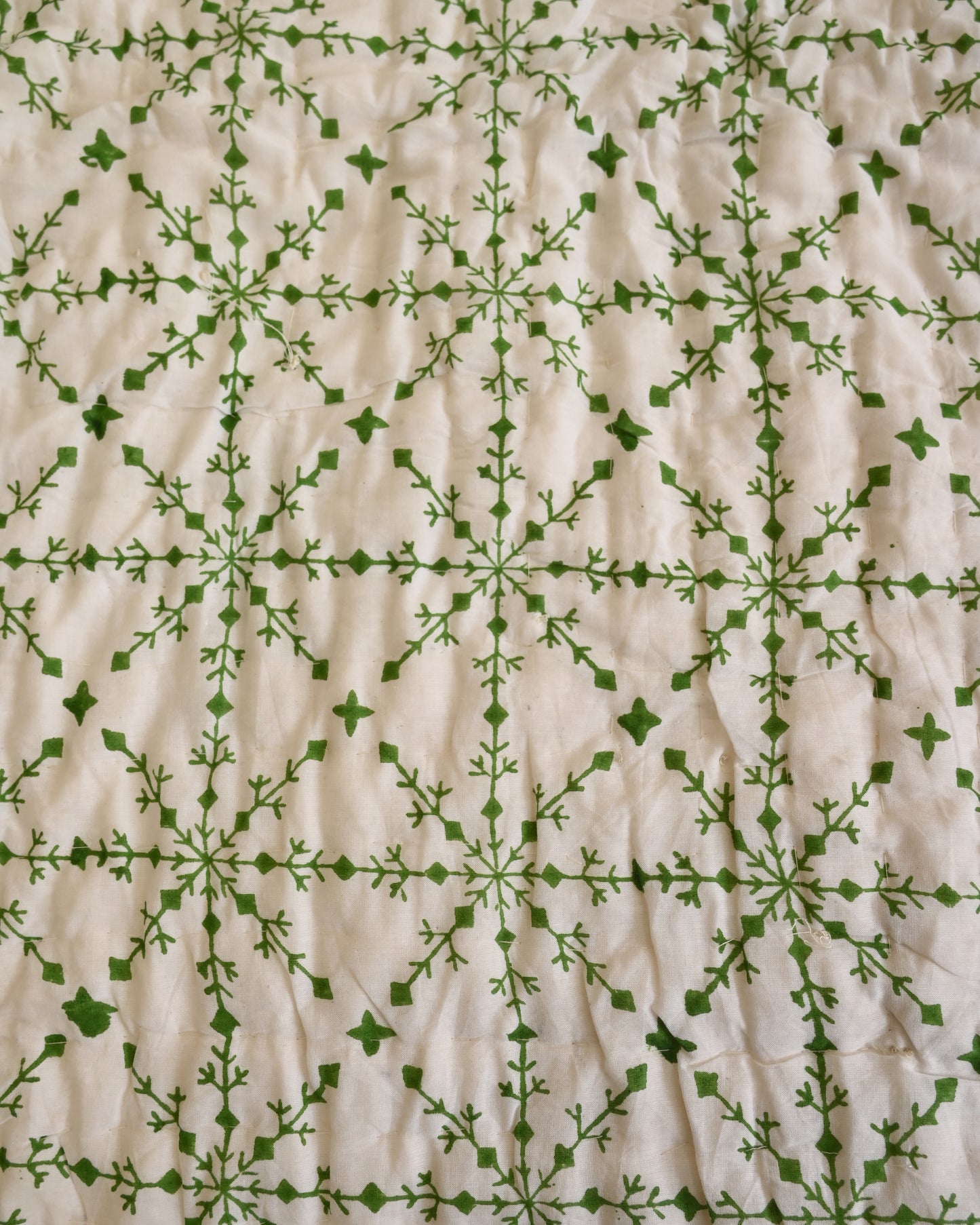Meher Hand Block Printed Mulmul Cotton Quilt