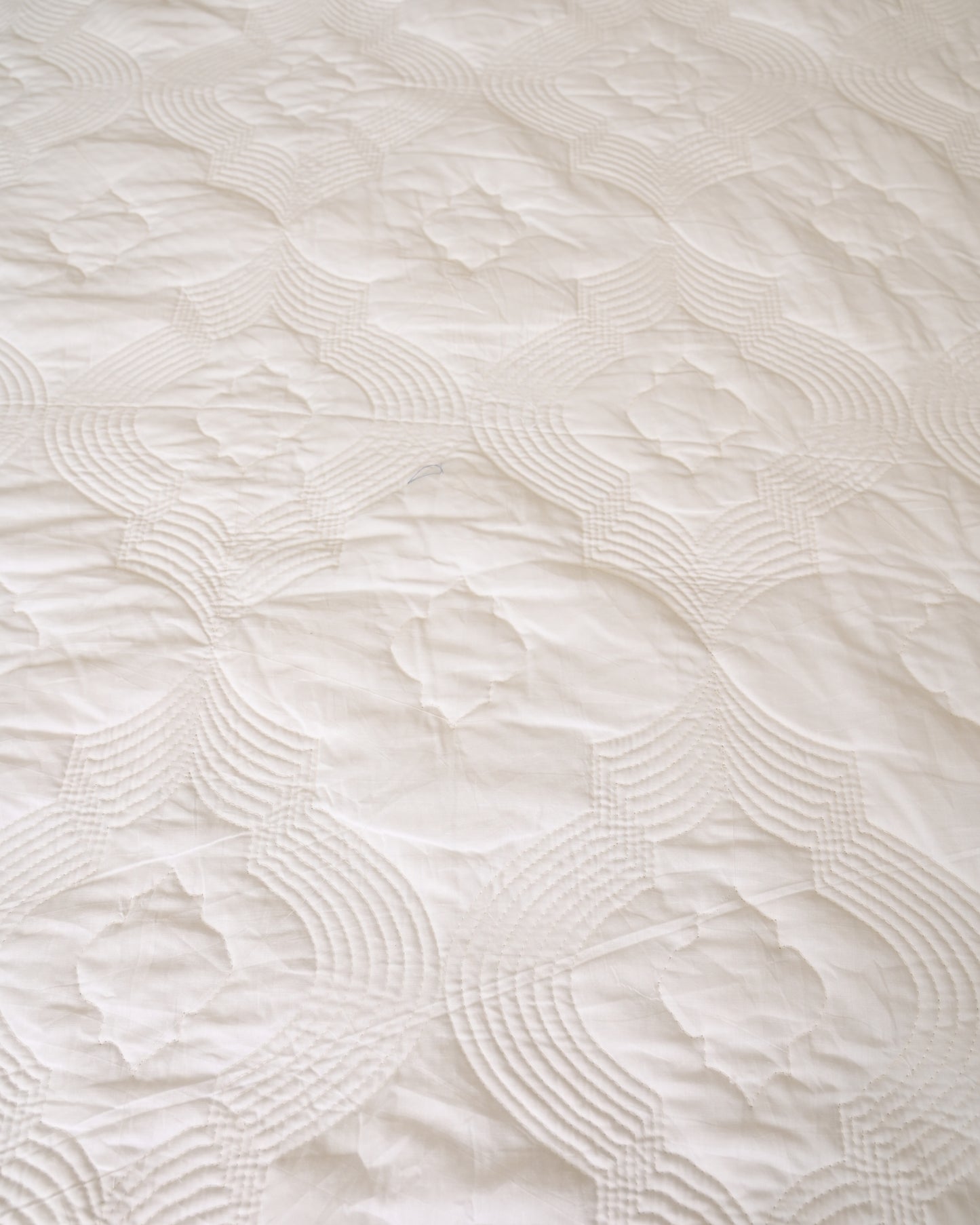 Kusum Hand Block Printed Quilted Bedcover Set