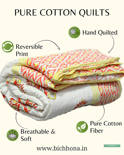 Jasmine Cotton Quilt