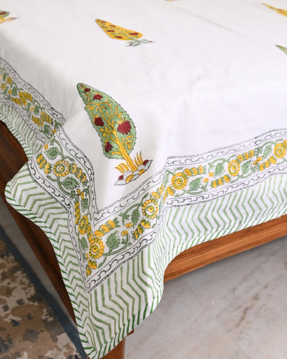 Jharokha Hand Block Printed Cotton Dohar AC Blanket