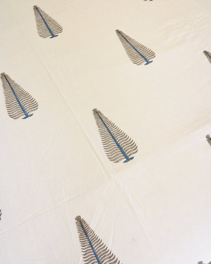 Meera Hand Block Printed Cotton Dohar AC Blanket