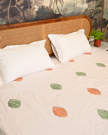 Pichwai Hand Block Printed Cotton Dohar AC Blanket