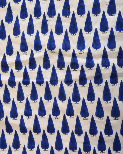 Patola Hand Block Printed Cotton Dohar AC Blanket