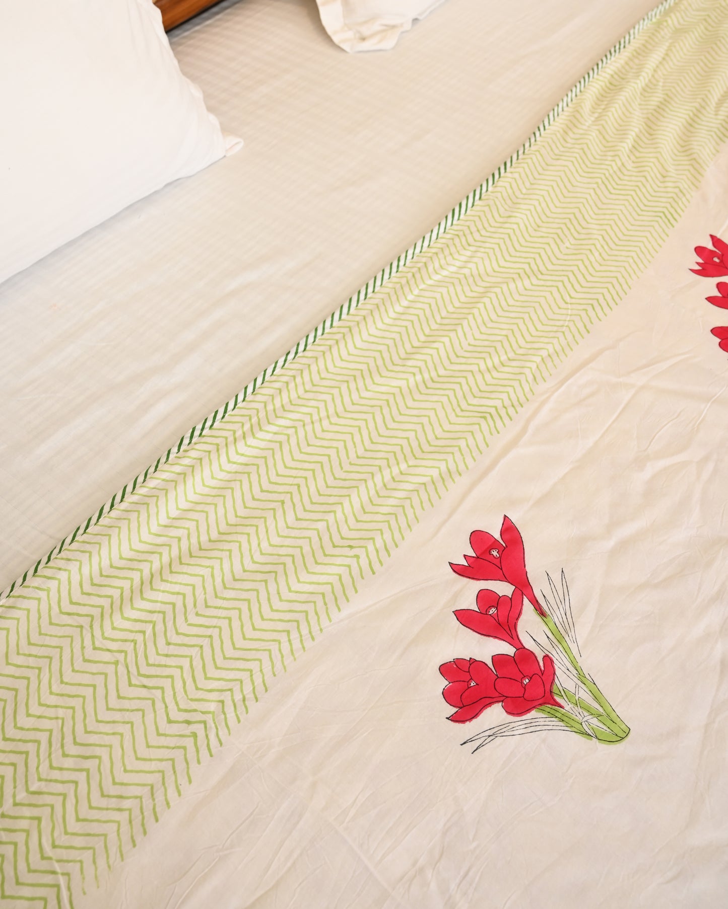 Kavya Hand Block Printed Cotton Dohar AC Blanket